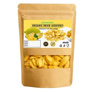 Organic Dried Jackfruit - 100% Pure Natural Dried Jackfruit Premium Quality! - Picture 1 of 12