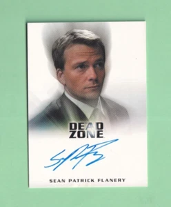 Tarjeta autógrafa Dead Zone Temporadas 1 y 2 2004 Sean Patrick Flanery-Greg Stillson - Imagen 1 de 2