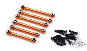 Powerhobby Aluminum Tie Rod Set Hpi RS4 Sport 3 Orange