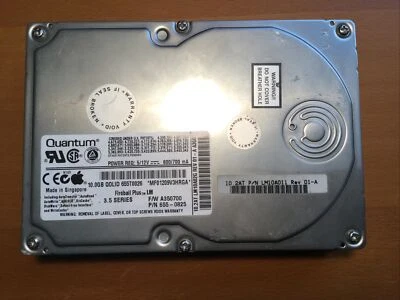 Quantum Fireball Plus (LM10A02G) 10.2GB Internal 7200RPM 3.5" - Apple Branded - Image 1 of 3