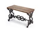 Wood and Iron Bench