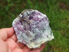 Rough Green Purple Fluorite From Namibia. 8 X 8 Cm. 526 Grams.