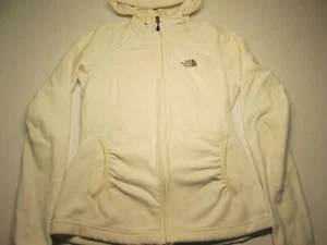 The North Face Womens Size S Track Jacket White Hooded Active Outerwear - Picture 1 of 6