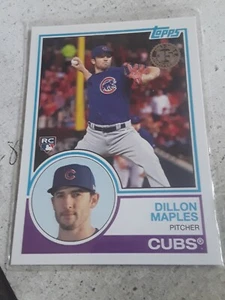 Dillon Maples SP Rookie Throwback 2018 Topps Chicago Cubs - Picture 1 of 2