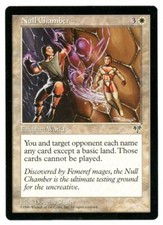 Mirage ** 4x Null Chamber x4 ** Mtg Magic (EX/SP)