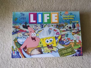 The Game of Life SpongeBob SquarePants Edition 2005 COMPLETE Milton Bradley EUC - Picture 1 of 23