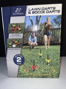 EastPoint Sports 2 in 1 Lawn & Bocce Darts Combo Set Backyard Outdoor Game - Picture 1 of 5