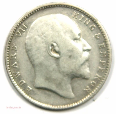 (USA) Inde - Rupia 1906 Edouard VII P255 Foto 1 de 2