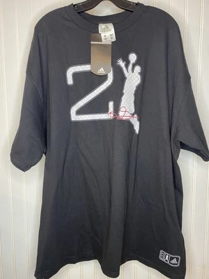 Nueva Camisa Negra Adidas Kevin Garnett De Colección Talla XL Timberwolves Celtics NBA Foto 1 de 4