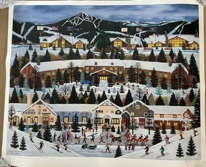 Jane Wooster Scott "Alpine Winter Grandeur" signierte & nummerierte Lithographie Neu - Bild 1 von 3