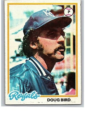 1978 Topps Baseball Card Single - #183 Doug Bird A2 - Image 1 of 2