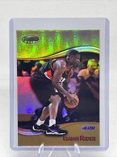1998-99 Bowman's Best Refractor #75 Isaiah Rider Trail Blazers UNLV /400 NM+