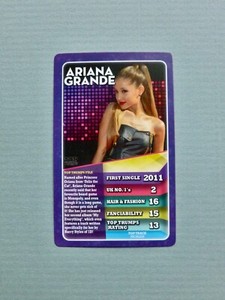 2015 Top Trumps - Popstars - ARIANA GRANDE