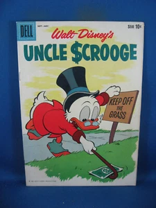 UNCLE SCROOGE 31 F VF NM DELL BARKS ALL AT SEA 1960 - Picture 1 of 2