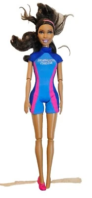Barbie I can be SeaWorld Wildlife Rescare Muñeca Rubia Afroamericana Usada en Excelente Condición C372G Foto 1 de 4