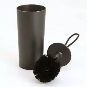 Loop Toilet Brush and Holder Set, 4" x 16.25" - Picture 1 of 6