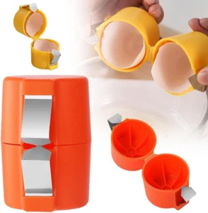 Egg Shell Opener, 2024 New Egg Cracker Tool for Raw Eggs, Handheld Eggs Breaker - Picture 1 of 12