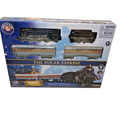 Juego de tren a batería Lionel The Polar Express 28 piezas con sonidos 7-11925 nuevo Foto 1 de 4