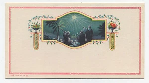 Religious Christmas blotter - Wise Men and Star - Unused - Picture 1 of 1