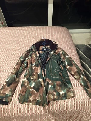 Chaqueta de snowboard Sessions verde Foto 1 de 3