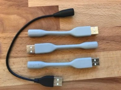 Подлинные зарядные USB-кабели Jawbone (4) для фитнес-браслета Jawbone Up2/Up3/Up4 - Изображение 1 из 4