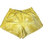 Target All In Motion Yellow Tie Dye Activewear Pull On High Rise Shorts Size M