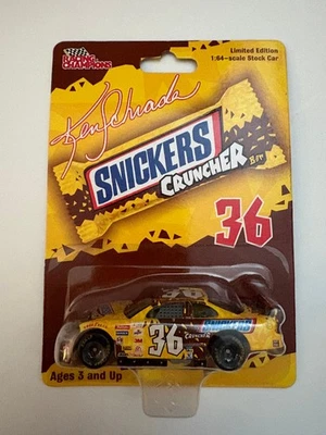 Racing Champions 2002 promoción 1:64 #36 Ken Schrader Snickers Cruncher nuevo sin abrir Foto 1 de 4