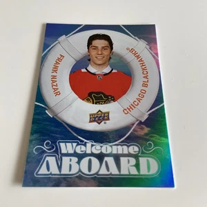 NHL Card-Frank Nazar-Welcome A Board-UD2 2024-25-Chicago - Bild 1 von 2