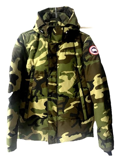 Canada Goose Wyndham Parka classico mimetico medio