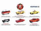 LOT DE 6 voitures miniatures moulées sous pression à l'échelle 1:64 Fire & Rescue Series 2 - Greenlight 67020