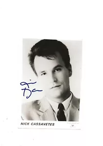 Nick CASSAVETES-American Actor & Director-"She's So Lovely" etc-Signed 5x7 Photo - Picture 1 of 1