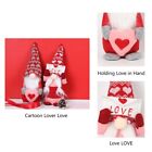 Valentines Day Gnomes Dwarfs Holding Heart Dolls Desktop Ornaments