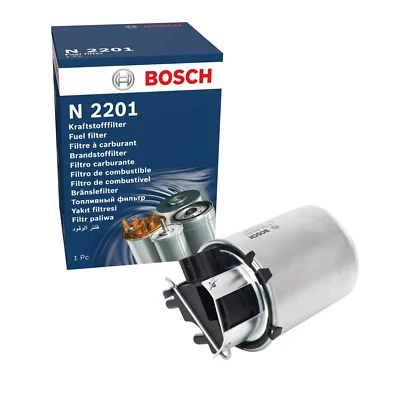 Bosch Fuel Filter Fits Nissan Qashqai X-Trail 1.5 1.6 DCI 16400 4EA1A F026402201 - Image 1 of 4
