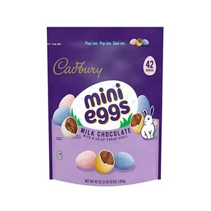 Cadbury 980160724 Mini Egg Milk Chocolate Candy - 42oz - Picture 1 of 5