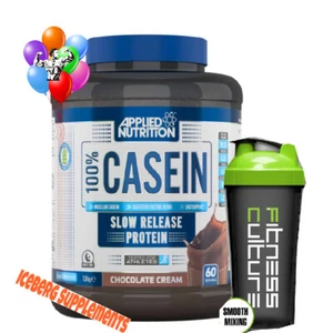 Applied Nutrition Micellar Casein Protein Powder Slow Release 1.8kg & Shaker - Picture 1 of 4