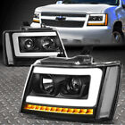 [3D DRL DRL+SEQUENTIAL SIGNAL] FOR 07-14 AVALACHE SUBURBAN PROJECTOR HEADLIGHTS Chevrolet Avalanche