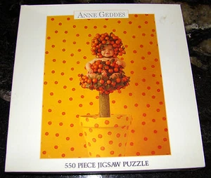 Anne Geddes 550 Teile Puzzle Baby als Orangenbaum verkleidet NEU - Bild 1 von 1