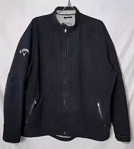 Giacca Callaway Uomo XXL Nera Golf Tour Autentica Braccia Staccabili Full Zip - Foto 1 di 6
