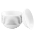 10pcs Reusable White Sauce Dishes for Home & Restaurant
