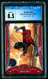 2014 Marvel Premier #24 - Spider-Man /199 - CGC 8.5 - Foto 1 di 2