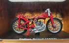 NEW RAY 1:32 INDIAN SCOUT 1933 RED INCREDIBLE DETAIL DIOROMA FACTORY SEALED NEW!