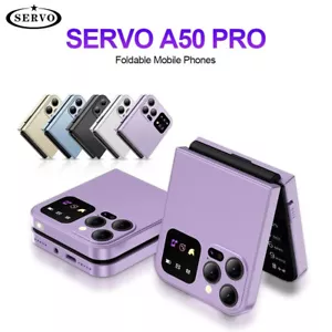SERVO A50 Pro 2.4'' Mobile Flip Foldable Phone Dual Sim Unlocked Camera BT FM - Picture 1 of 10