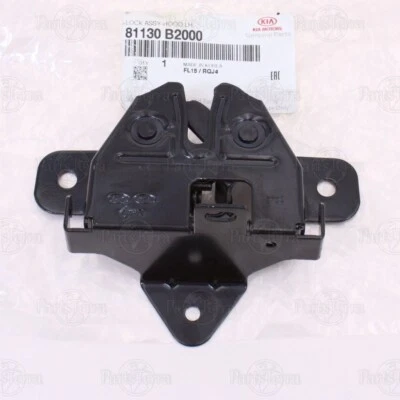 Nuevo conjunto de pestillo de bloqueo de capó genuino OEM Kia para 2014-2019 KIA SOUL 81130-B2000 Foto 1 de 4