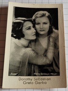 GRETA GARBO & DOROTHY SEBASTIAN | Film-Foto - Sammelbild / Trading Card #6521