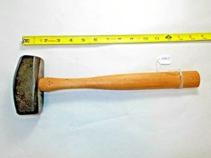Hammer, ATHA 3 lb. Vintage Schmiedehammer, 13-3/4" lang, schöner Griff, USA - Bild 1 von 10