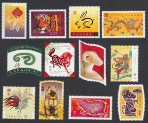 CHINESE ZODIAC = FIRST FULL LUNAR 12 NEW YEAR CYCLE = MNH Canada 1997-2008 - Bild 1 von 1