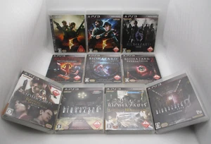 PS3 BIOHAZARD 5 6 0 Revival Revelations Chronicles Selection 10Games Set Japan - Picture 1 of 13