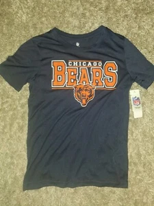Chicago Bears Team Apparel Kids Size XL 14/16 Polyester T Shirt Nwt (Eb26) - Picture 1 of 3