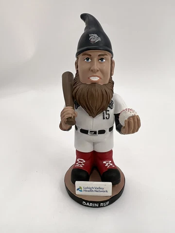 DARIN RUF GARDEN GNOME Lehigh Valley Iron Pigs mlib SGA not bobblehead new Cover
