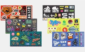 Splatoon 2 Ikasu Graffiti Sticker Set 6 Typen Nintendo Store Limitierter Artikel - Bild 1 von 11